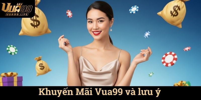 Khuyến Mãi Vua99 – Thưởng Nạp 100%, Hoàn Trả 5%, Quà Sinh Nhật 500K 3 Khuyến Mãi Vua99 và lưu ý